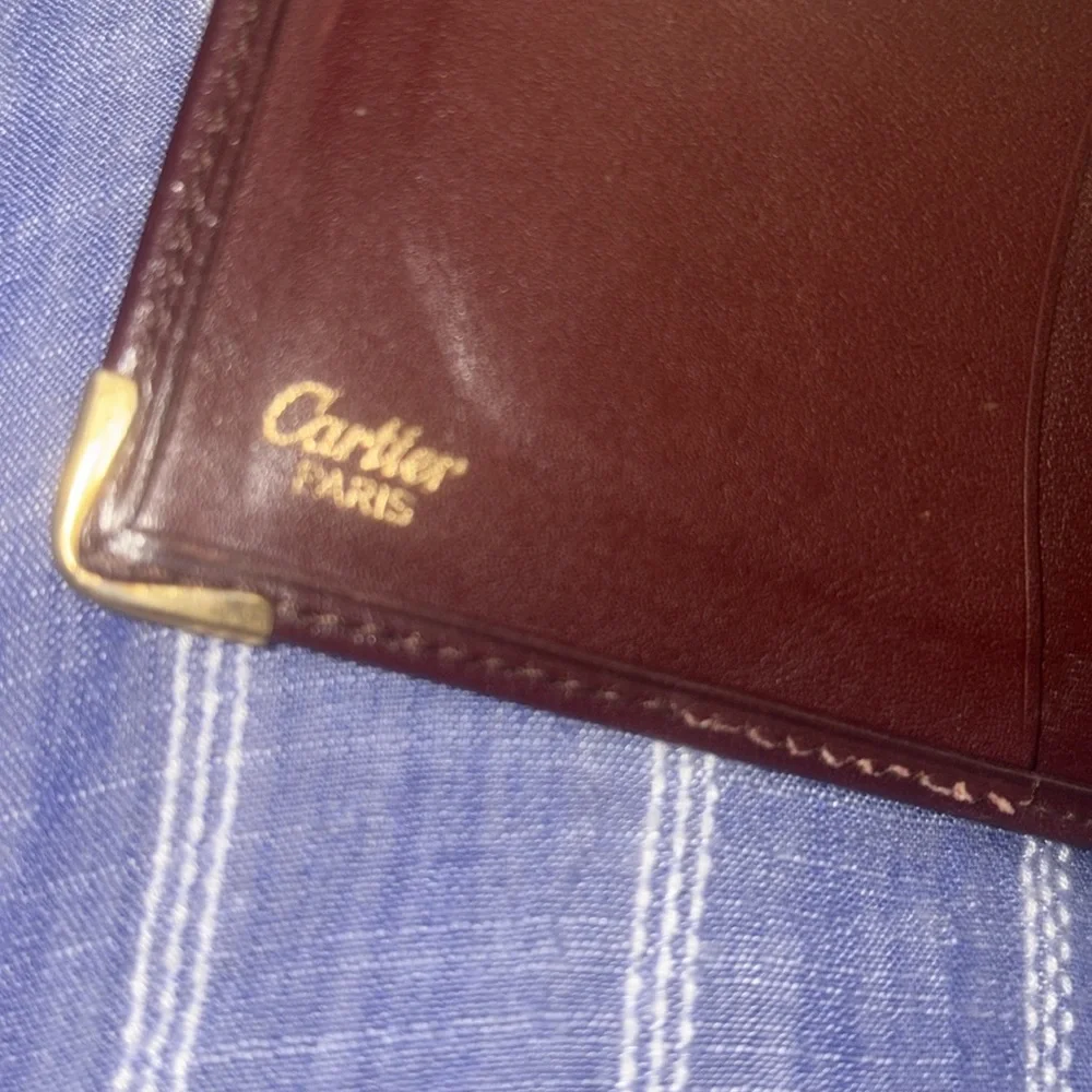Cartier Brown and Gold Money Clip